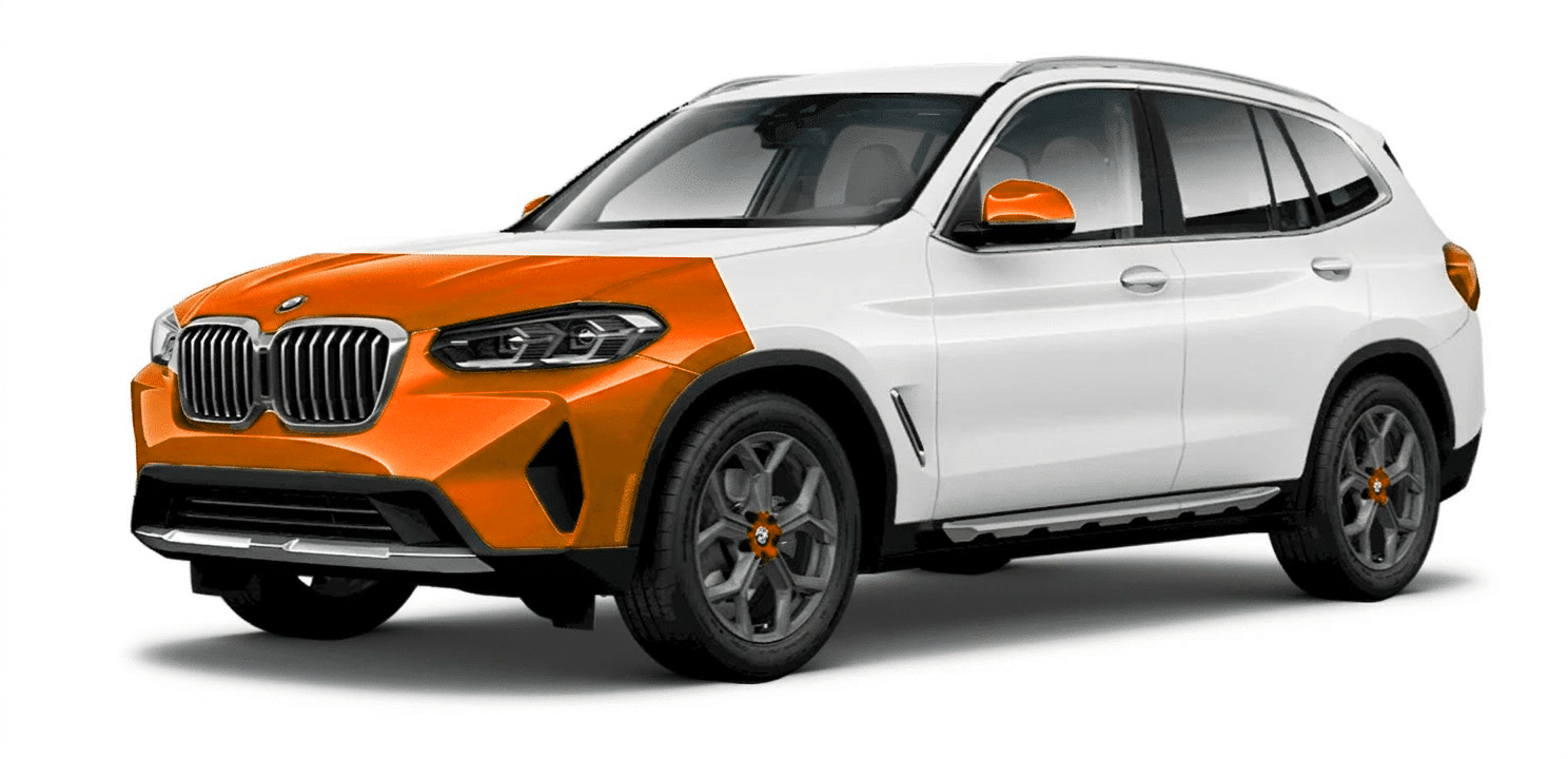 Silver Partial Front End PPF Calgary