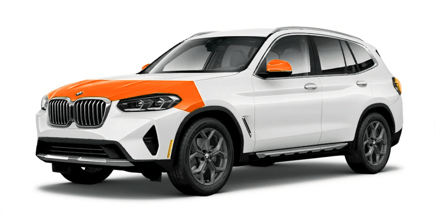 Bronze Partial Front End PPF Calgary